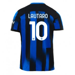 Inter Milan Lautaro Martinez #10 Domaci Dres 2023-24 Kratak Rukavima